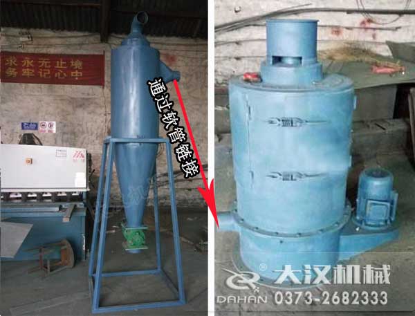 茶籽粉氣流篩粉機旋風與氣流篩鏈接 茶籽粉氣流篩粉機旋風與氣流篩鏈接