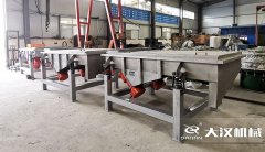 3臺中藥材直線振動篩生產(chǎn)完成，質(zhì)檢合格，待發(fā)貨！